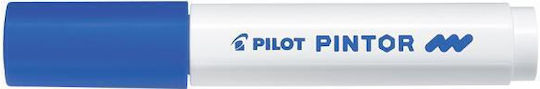 Pilot Permanent Markers 4.5mm Blue 6pcs
