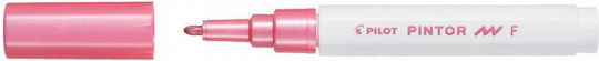Pilot Pintor F Перманентни Маркери 2.8мм Pink Metallic 6бр