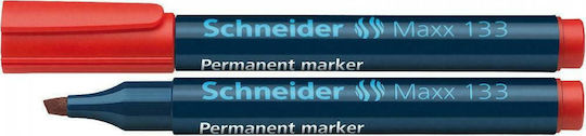 Schneider Maxx 133 Markere Permanente 4mm Roșii 133buc