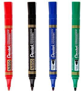 Pentel N850 Markere Permanente 1.5mm Albastri 12buc