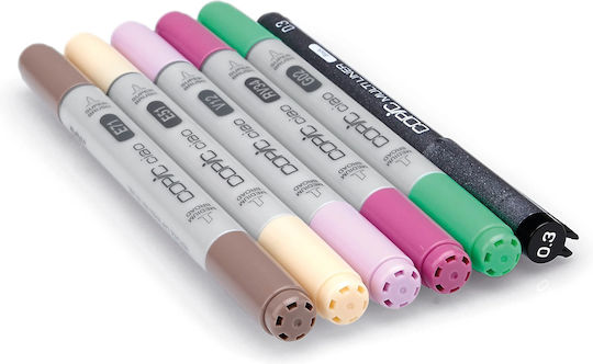 Copic Ciao Μαρκαδόροι Σχεδίου Manga 3 Σετ 5 χρώματα