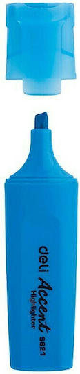 Deli Accent S621 Highlighter 5mm Blue