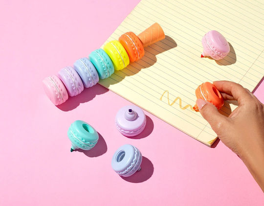 Yolo Macaron Markers Marker de Subliniere Macaron - Yolo (Culori diverse)