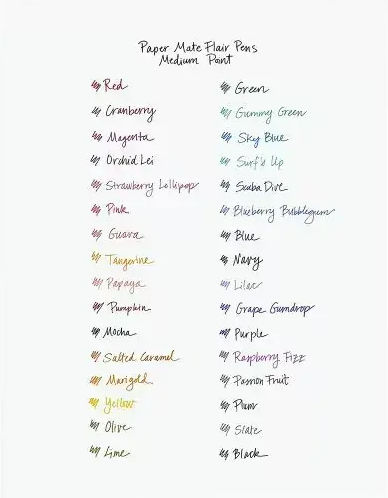 Paper Mate Flair Marker Roșu