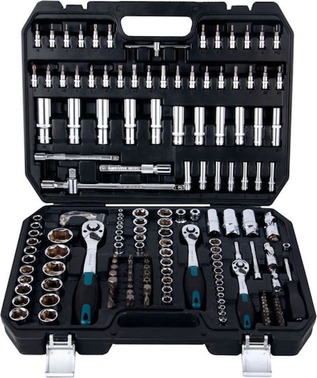 Bormann Pro BHT5200 Καστάνια με Καρυδάκια 1\2" & 1\4" & 3\8" 182τμχ
