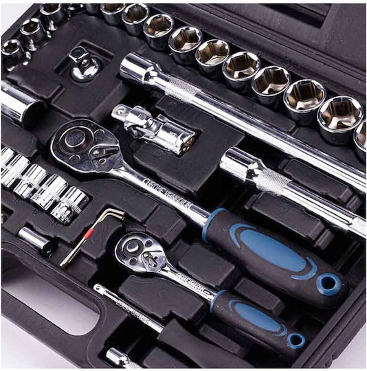 Bormann Pro BHT5150 Καστάνια με Καρυδάκια 1\2" & 1\4" 72τμχ