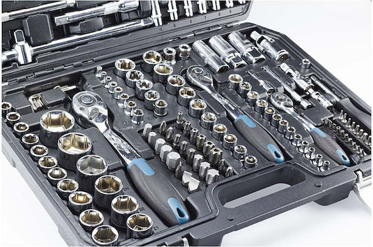Bormann Pro BHT5200 Καστάνια με Καρυδάκια 1\2" & 1\4" & 3\8" 182τμχ