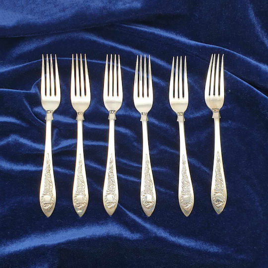 Savvas Design Silver Forks 6 Pieces 16cm Pir00012