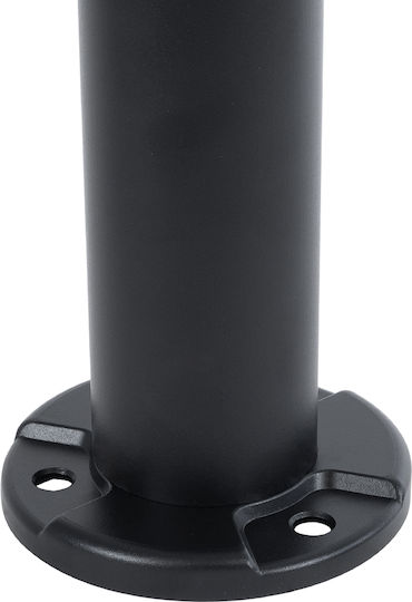 GloboStar Ηλιακό Φωτιστικό Δαπέδου Φανάρι 10W 180lm Ψυχρό Λευκό 6000K με Φωτοκύτταρο IP65