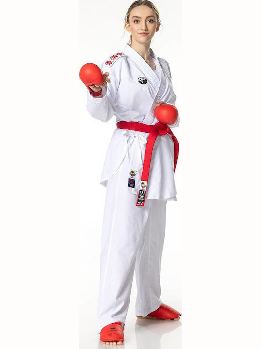 Tokaido Master Femei Uniforme Karate Alb
