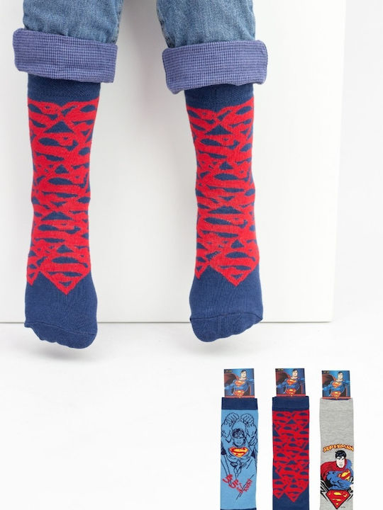 Warner Bros Superman Femei Șosete Multicolor 3Pachet Warner Bros Superman Femei Șosete Multicolor 3Pachet