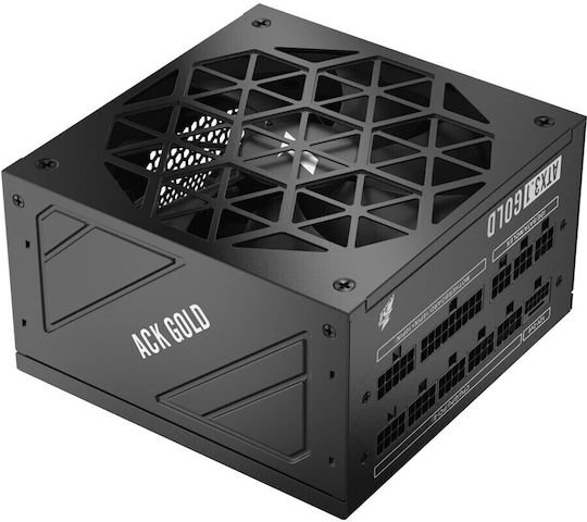 1STPLAYER ACK 750W Schwarz Computer-Netzteil Vollständig modular Cybenetics Gold