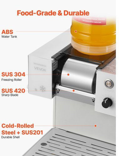 Vevor Electric Ice Crusher 260W