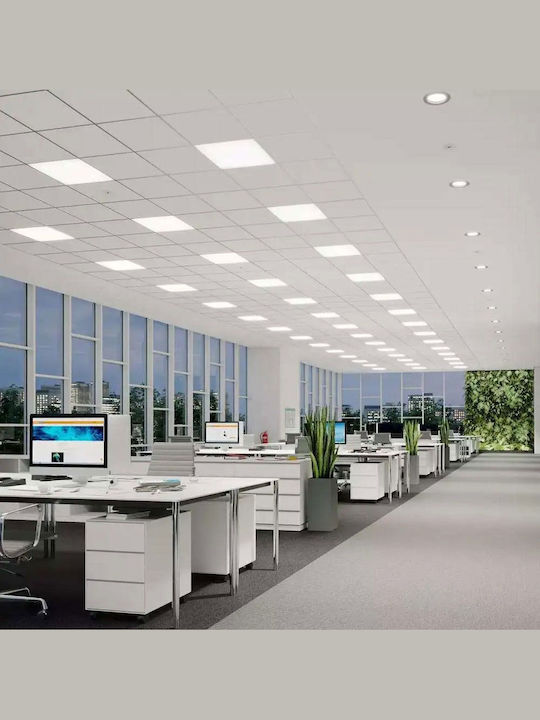 Vivalux LED Panel 40W με Φυσικό Λευκό Φως 4000K