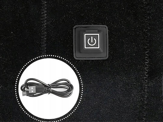 Orteză Încălzită Pentru Umăr Zola 3 Niveluri Reglabile Prindere Cu Velcro Usb Curea 82 Cm 35 X 35 Cm Neagră