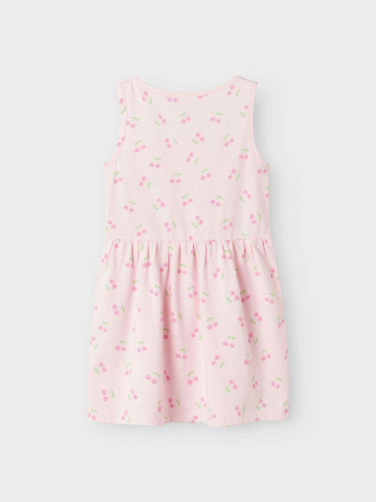 Kinderkleid Ärmellos Pink