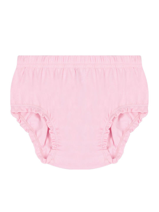Set Kinderkleider Langärmlig Tüll Set mit Unterhose Pink