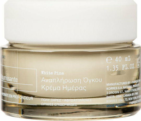 Korres Lefki Pefki Cremă de Față Anti-îmbătrânire de Zi cu Retinol și Peptide 40ml