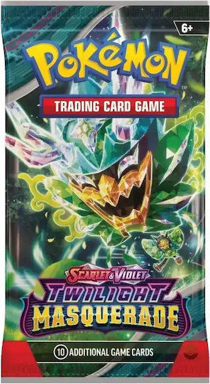 Pokemon Scarlet & Violet Mascaradă La Amurg Pachet Booster Mascaradă La Amurg 1 Pachet Booster (Engleză) Diverse Modele