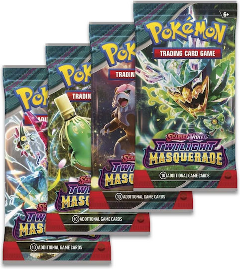 Pokemon Scarlet & Violet Mascaradă La Amurg Pachet Booster Mascaradă La Amurg 1 Pachet Booster (Engleză) Diverse Modele