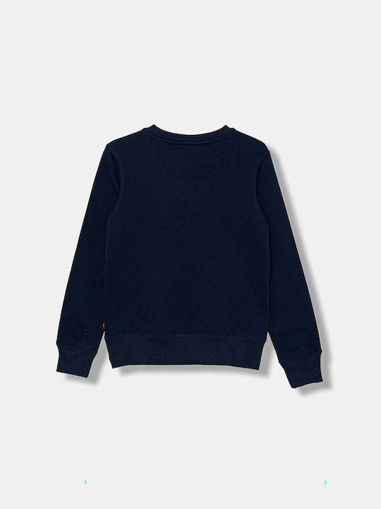 Παιδικό Φούτερ Μπλε Σκούρο Crewneck