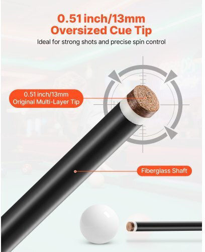 Vevor American Folding Pool Cue