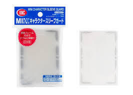 KMC Chain Card Sleeves Japanese Size 60τμχ Ασημί