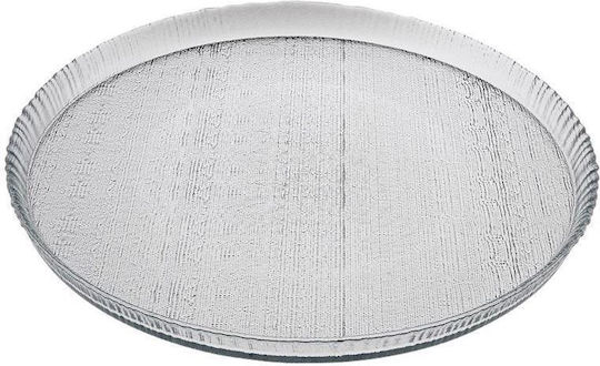 Espiel Lutra Serving Platter Transparent with Diameter 33cm