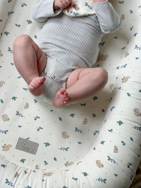 Cam Cam Copenhagen Baby Pillow Nest Blueberries Blueberries