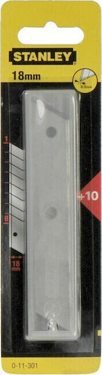 Stanley Cutter Blade 18mm 10pcs