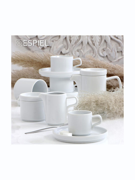 Espiel Good Mood Cup Cappuccino Porcelain White 180ml