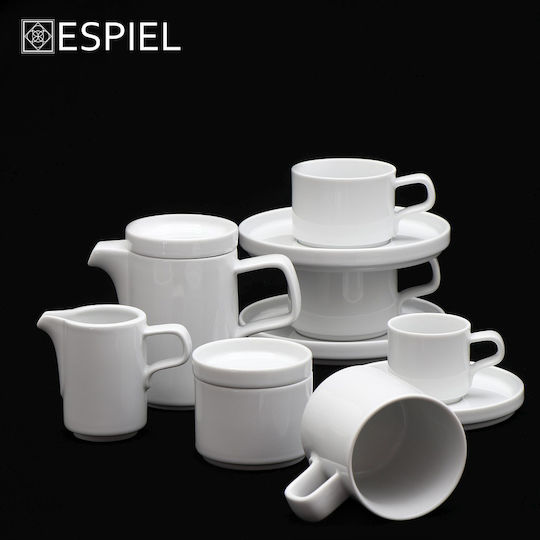 Espiel Good Mood Чаша Cappuccino от Порцелан Бял 250мл