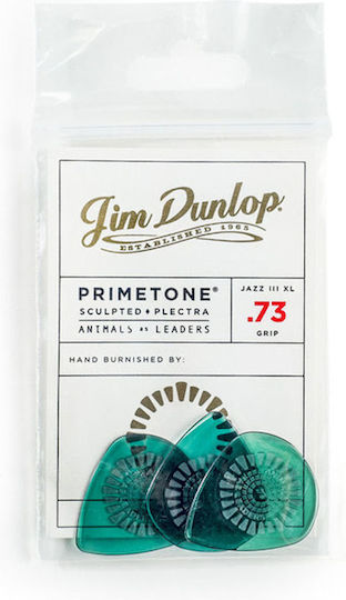 Dunlop Πένες Κιθάρας Animals As Leaders Primetone Pick Πάχους 0.73mm Σετ 3τμχ