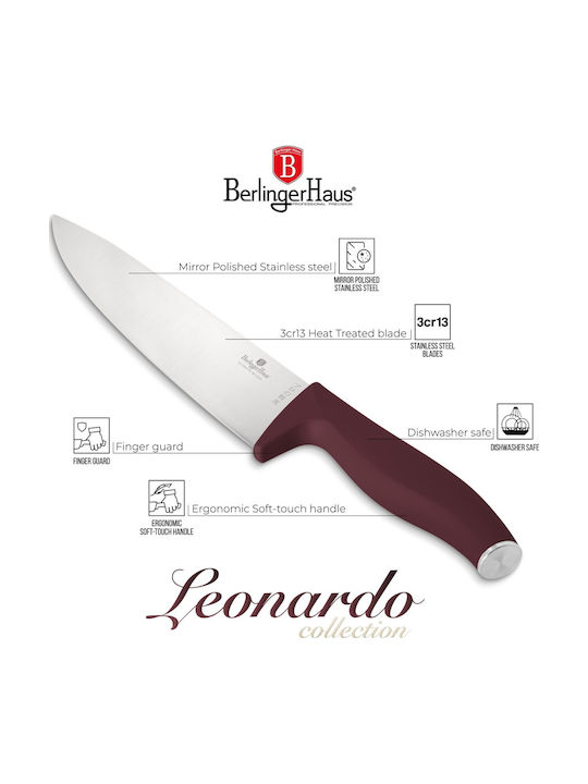 Berlinger Haus Комплект Ножове с Основа от Неръждаема Стомана