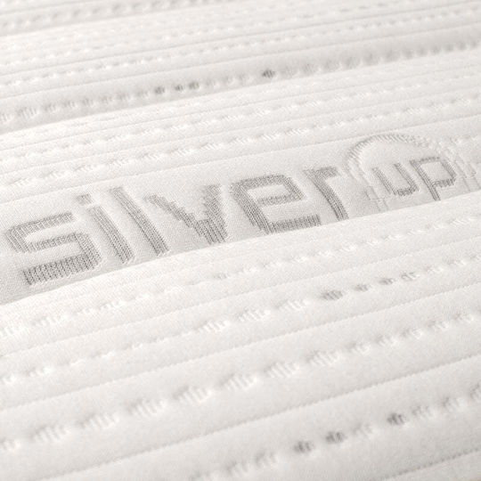 Bed&Bath Platinum Silver-up Performance 2.0 Über-Doppel Ergonomisch Matratze Schaum 160x200x33cm mit Topper