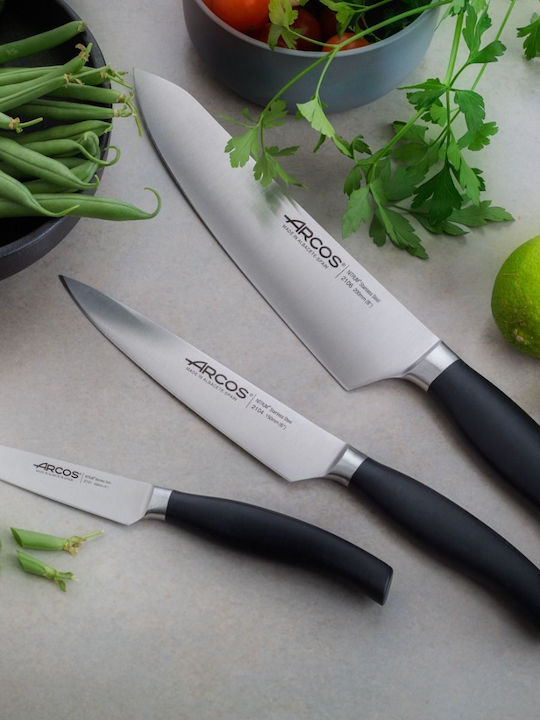 Arcos Clara Knife Set from Stainless Steel 3pcs