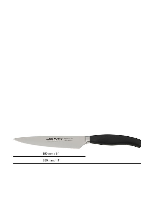 Arcos Clara Knife Set from Stainless Steel 3pcs
