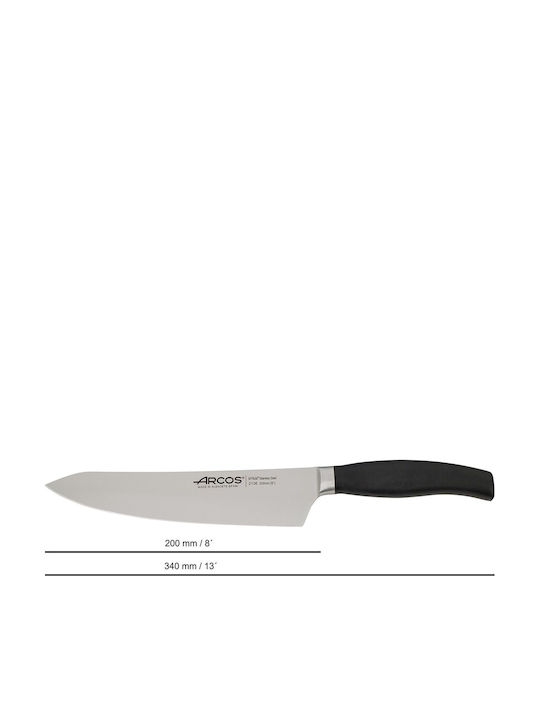 Arcos Clara Knife Set from Stainless Steel 3pcs