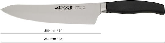 Arcos Clara Knife Set from Stainless Steel 3pcs
