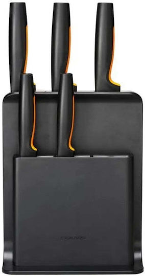 Fiskars Functional Form Комплект Ножове с Основа от Неръждаема Стомана 5 Бройки