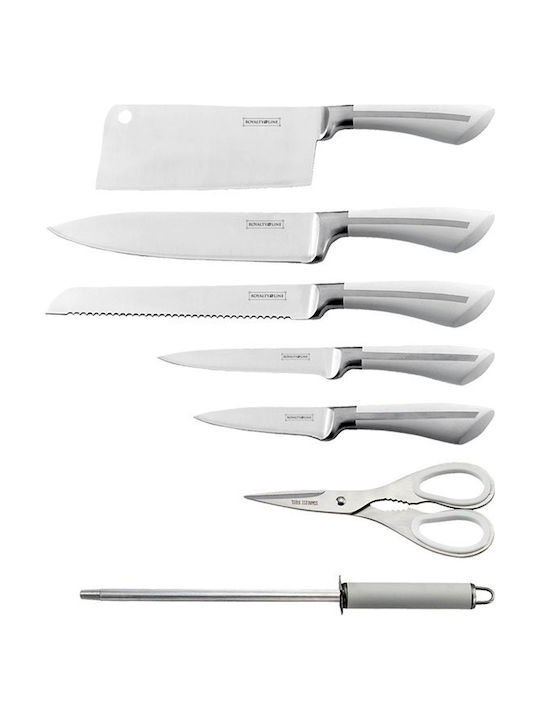 Royalty Line Knife Set with Block from Stainless Steel 20cm 5pcs