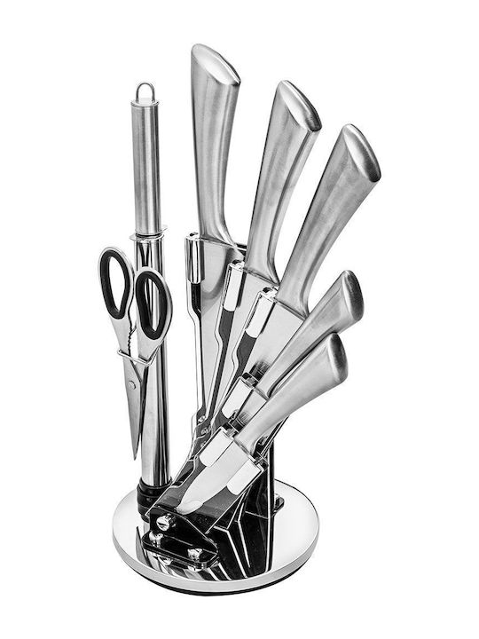 Estia Tokyo Knife Set with Block from Stainless Steel 7pcs