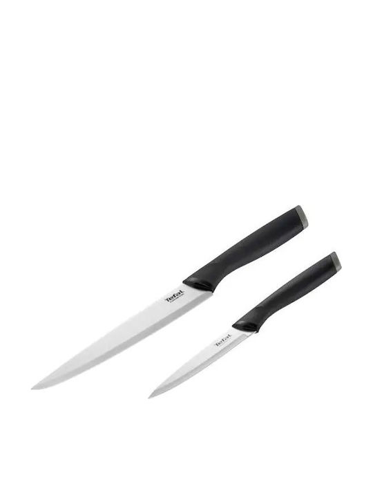 Tefal Essential Σετ Μαχαίρια από Ανοξείδωτο Ατσάλι 2τμχ