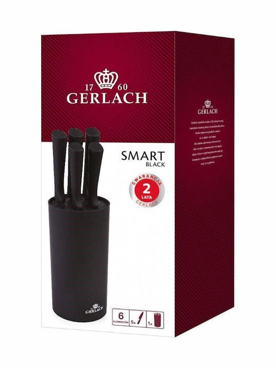 Gerlach Smart Cuțite Santoku Din Oțel Inoxidabil 6 Bucăți