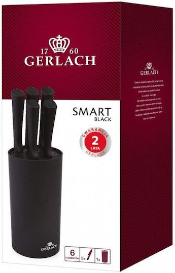 Gerlach Smart Cuțite Santoku Din Oțel Inoxidabil 6 Bucăți