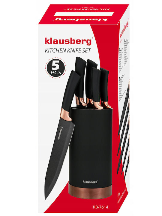 Klausberg Ножове Комплект от Неръждаема Стомана 5бр