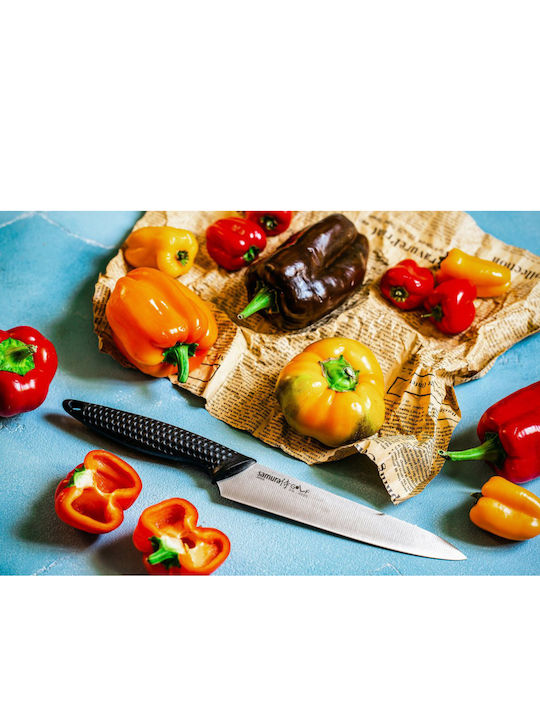 Samura Knife Set with Block from Stainless Steel 4pcs