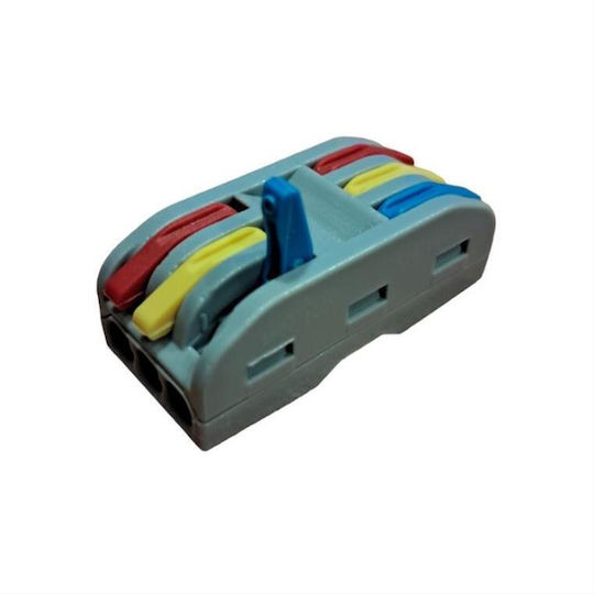Triple Automatic Wire Connector Lineme 0.14-4mm 10 Pieces