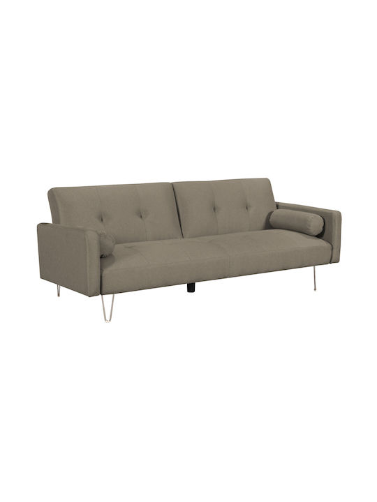 Lawson Dreisitzer Sofa Bett Samt Khaki 198x90x79cm