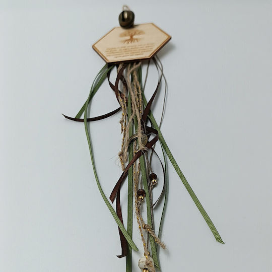 ToXylo Handmade Hanging Lucky Charm Little Tree Green made of Wood 2026 1pcs